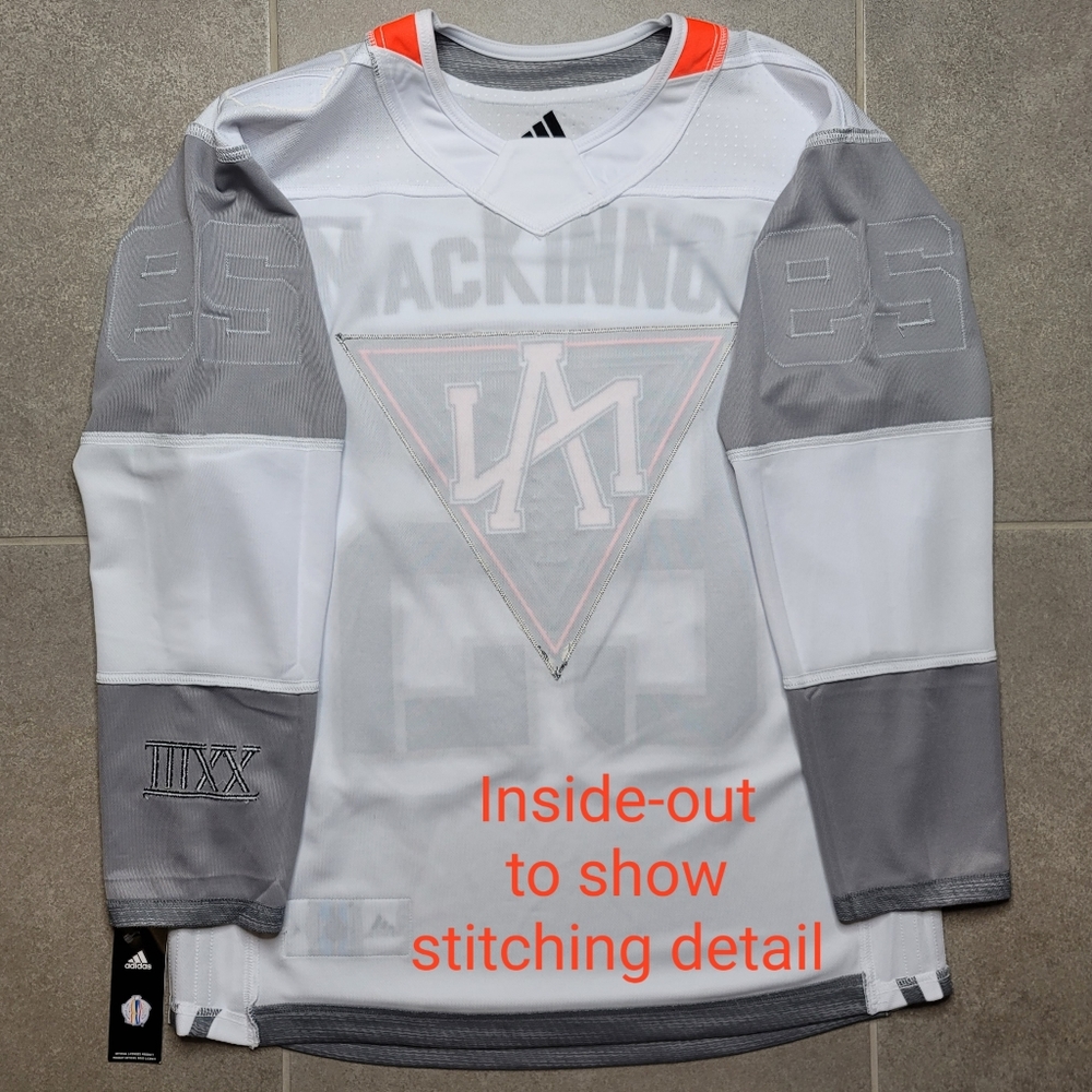 Team North America Nathan MacKinnon Hockey Jersey - Picture 10 of 10